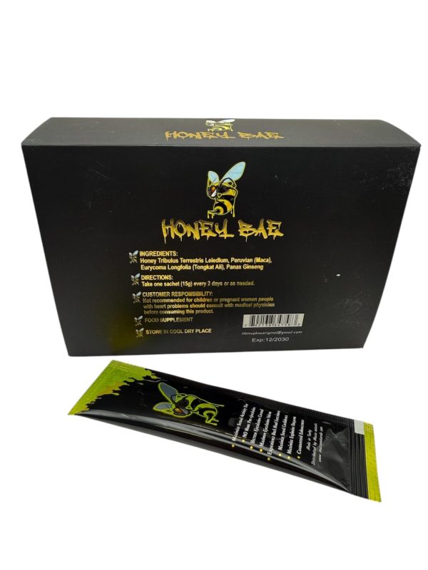 Honey Bae Male Enhancement Honey 20 Gram 12 count - Image 4
