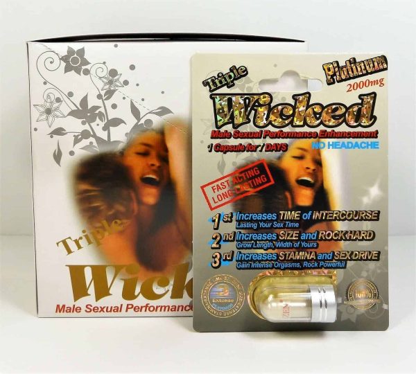 2000mg Wick,ed., '.Platinum.' 6 Pack - Image 3